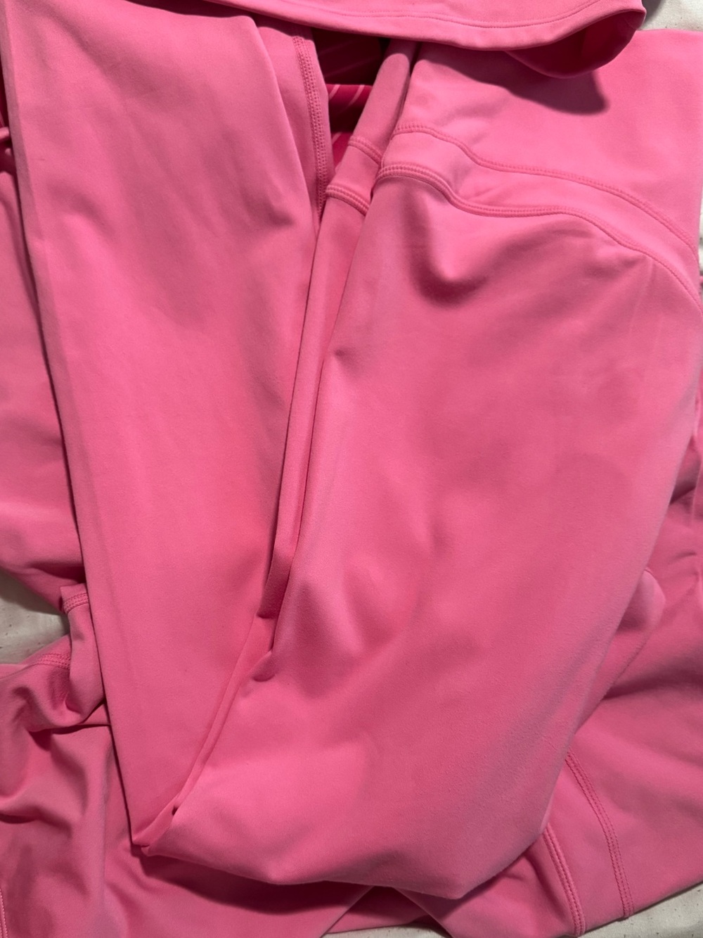 High-Rise Pink Performance Leggings for Women
